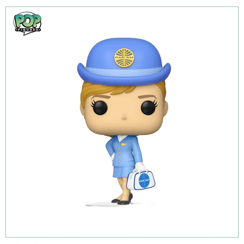 Stewardess with White Bag #142 Funko Pop! AD Icons: Pan Am