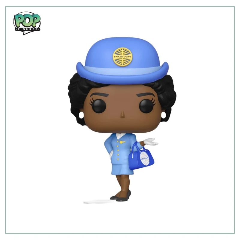 Stewardess w/ Blue Bag #141 Funko Pop! AD Icons: Pan Am