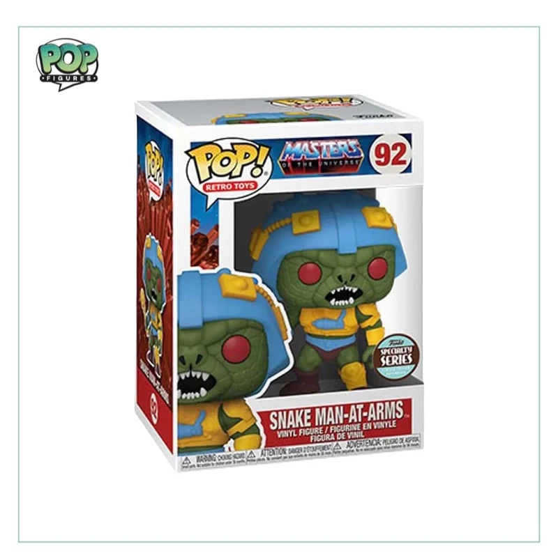 Snake Man-At-Arms #92 Funko Pop! Masters of the Universe, Speciality Series