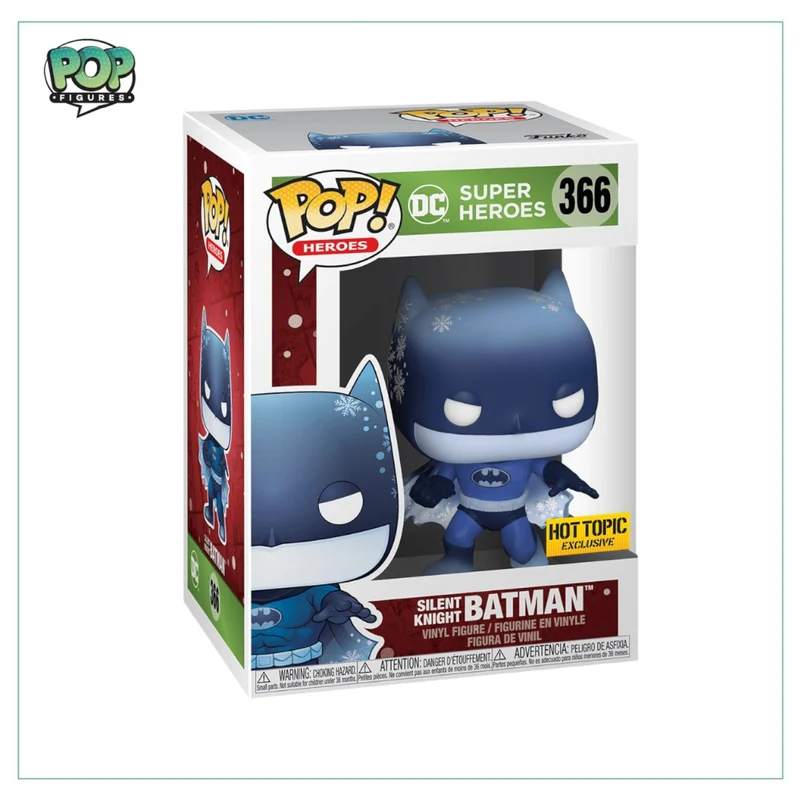Silent Knight Batman #366 Funko Pop! - DC Super Heroes - Hot Topic Exclusive