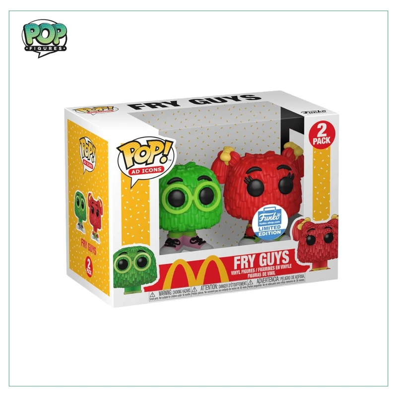 Fry Kids 2 Pack Funko Pop! McDonald’s AD Icons - Funko Shop Exclusive