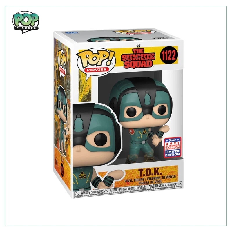 T.D.K #1122 Funko Pop! - The Suicide Squad - 2021 Virtual Funkon