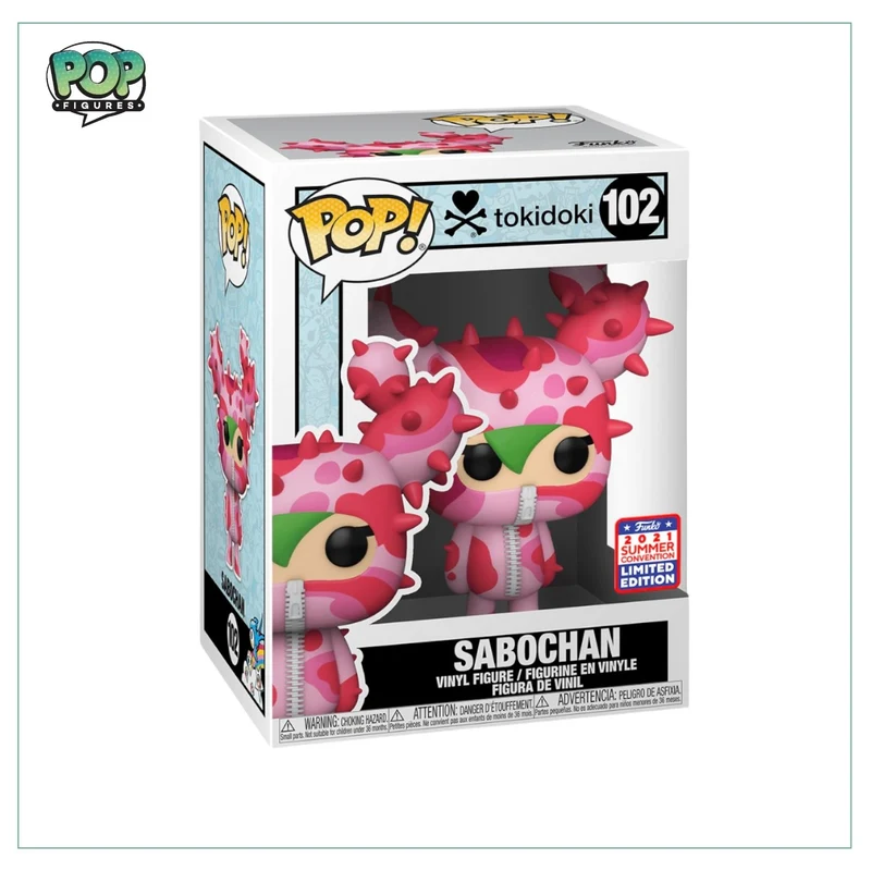 Sabochan #102 Funko Pop! Tokidoki - 2021 Virtual Funkon