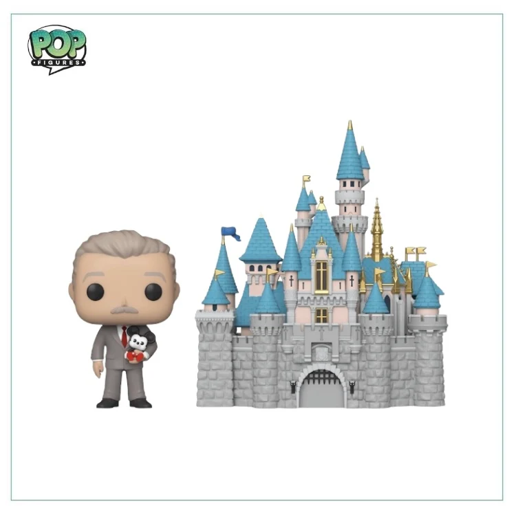 Sleeping Beauty Castle with Walt Disney #20 Funko Deluxe Pop! Pop Town