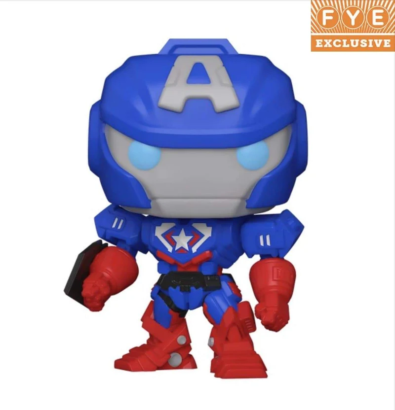 Captain America #829 Funko Pop! Marvel Mech - FYE Exclusive