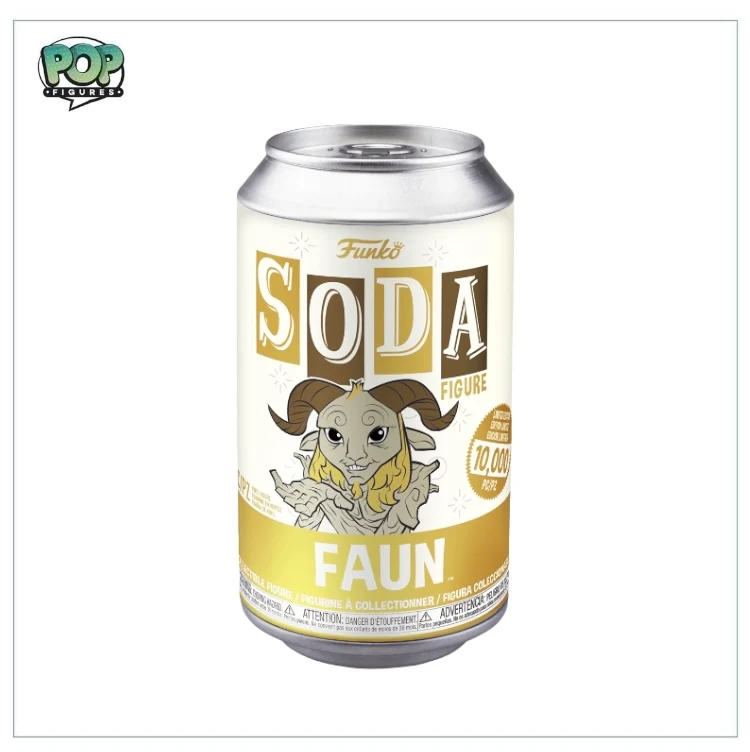 Faun Funko Soda Vinyl Figure! - Pan's Labyrinth - LE10000 Pcs - Chance of Chase