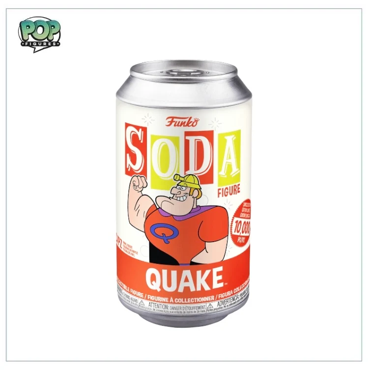 Quake Funko Soda Vinyl Figure! - Ad Icons - LE10000 Pcs - Chance of Chase