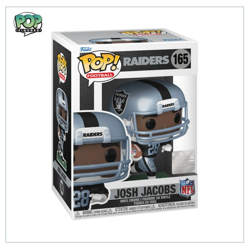 Josh Jacobs (Home Uniform) #165 Funko Pop! NFL