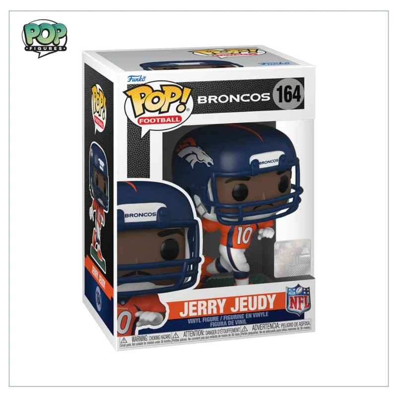Jerry Jeudy (Home Uniform) #164 Funko Pop! NFL