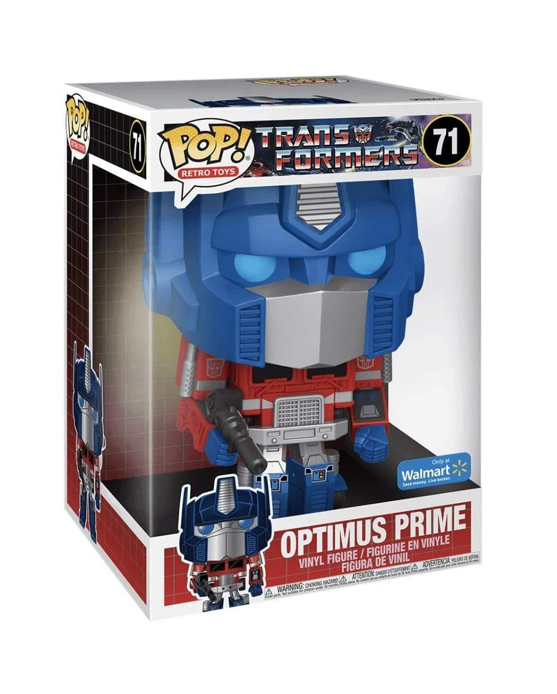 Optimus Prime #71 Deluxe Funko Pop! Transformers, Walmart Exclusive