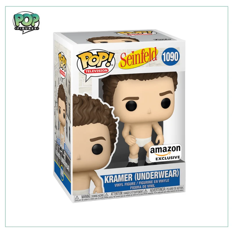 Kramer (Underwear) #1090 Funko Pop!- Seinfeld - Amazon Exclusive