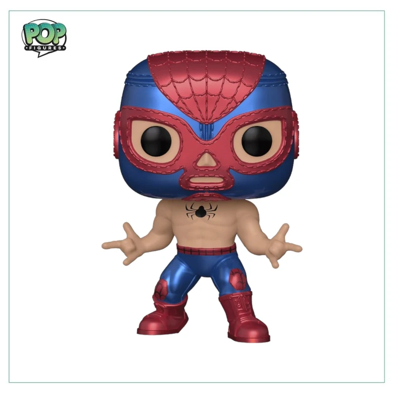 El Aracno (Metallic) #706 Funko Pop! Marvel - Marvel Collector Corps Exclusive