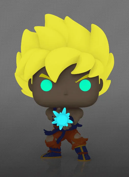 Super Saiyan Goku With Kamehameha (Glow In The Dark) #948 Funko Pop! Dragon Ball Z, FYE Exclusive