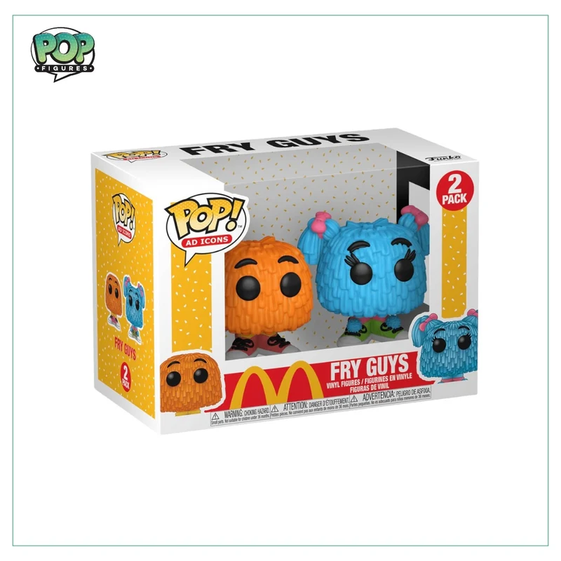 Fry Kids 2 Pack Funko Pop! McDonald’s AD Icons