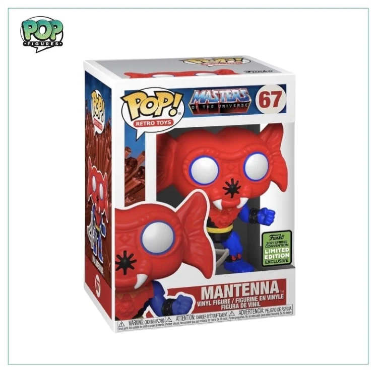 Mantenna #67 Funko Pop! Masters Of The Universe, 2021 ECCC Shared Exclusive