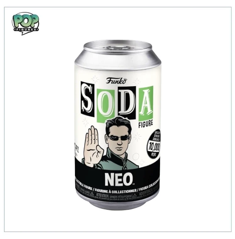 Neo Funko Soda Vinyl Figure! - The Matrix - LE10000 Pcs - Chance of Chase