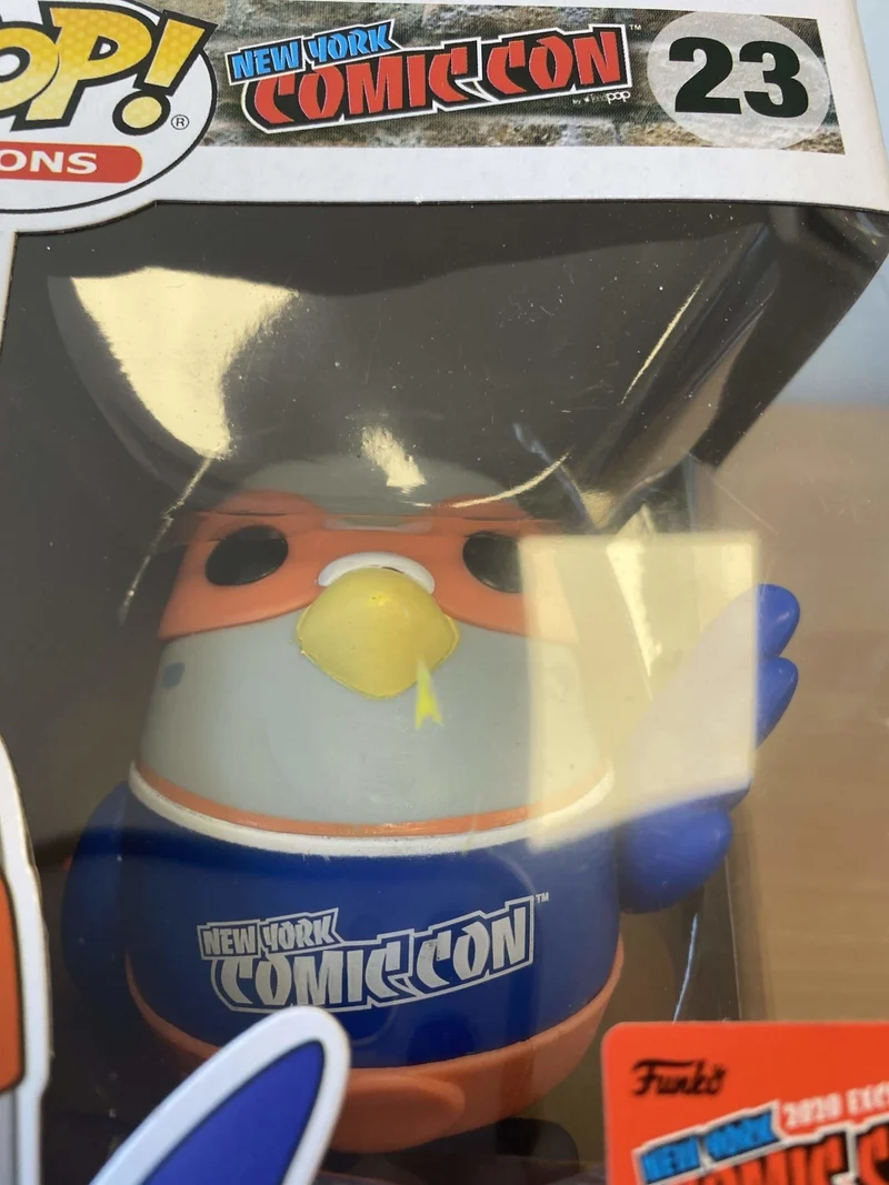 Paulie Pidgeon #23 Funko Pop! Icons: New York Comic Con. NYCC 2020 Official Convention Exclusive. Condition 8.5/10