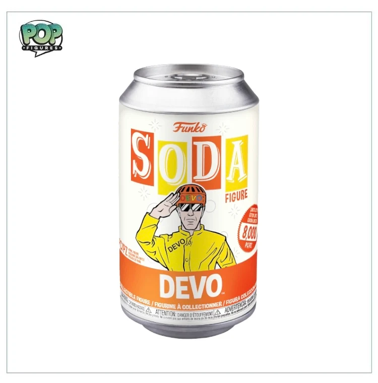 Devo Funko Soda Vinyl Figure! - Rocks - LE8000 Pcs - Chance of Chase
