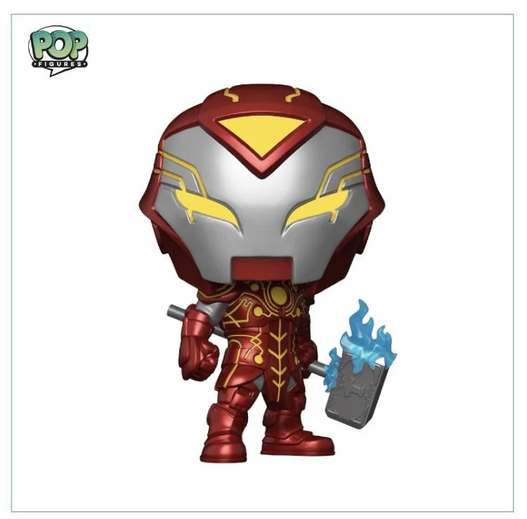 Iron Hammer #866 Deluxe Funko Pop! Infinity Warps, Walmart Exclusive - 9/10