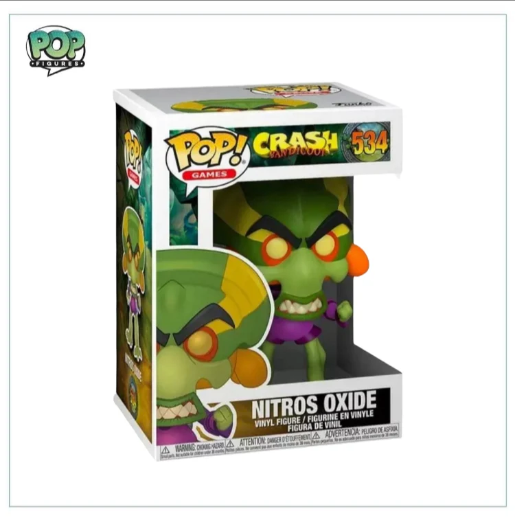 Nitros Oxide #534 Funko Pop! Crash Bandicoot
