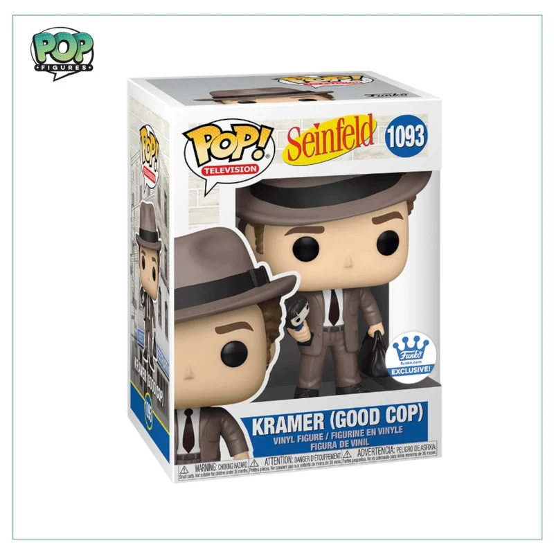 Kramer (Good Cop) #1093 Funko Pop! - Seinfeld - Funko Exclusive