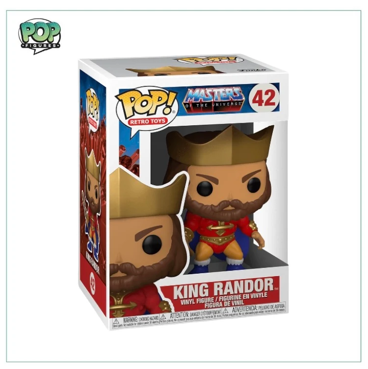King Randor #42 Funko Pop! Masters Of The Universe