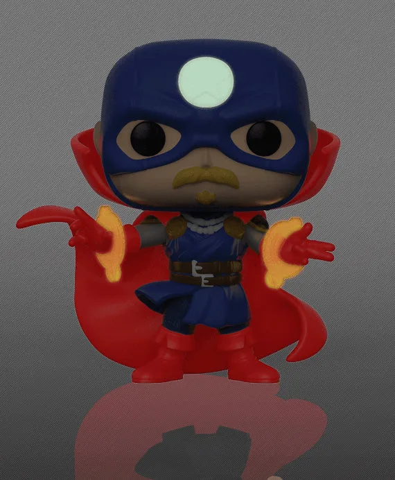 Soldier Supreme (Glow In The Dark) #858 Funko Pop! Infinity Warps, Amazon Exclusive