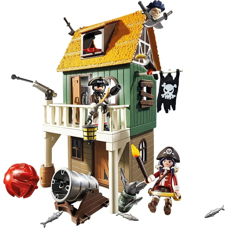 Playmobil 4796 Pirate Fort Super 4 Hidden Island 94 Piece