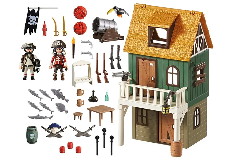 Playmobil 4796 Pirate Fort Super 4 Hidden Island 94 Piece