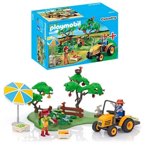 Playmobil 6870 Country Orchard Harvest Starter Set