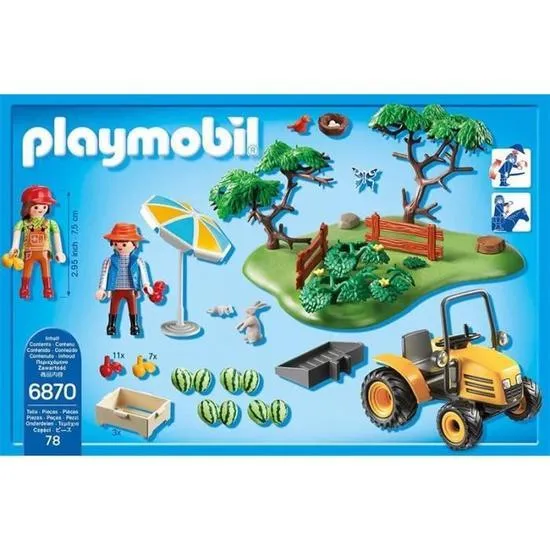 Playmobil 6870 Country Orchard Harvest Starter Set