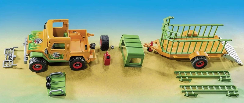 Playmobil 6937 Wild life Ranger's Truck with Elephant