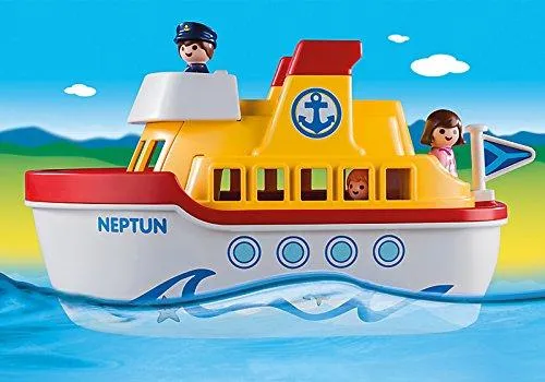 Playmobil 6957 1.2.3 Floating Take Along Ship