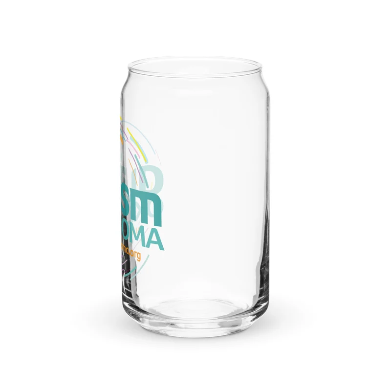 Can-shaped glass