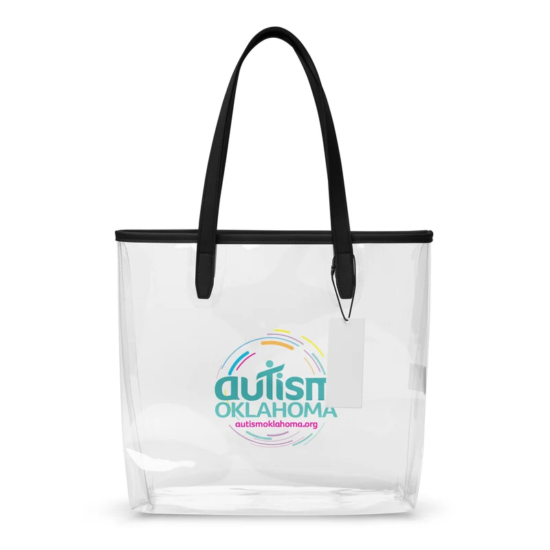 Clear tote bag
