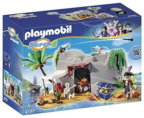 PLAYMOBIL 4797 Super 4 Pirate Cave
