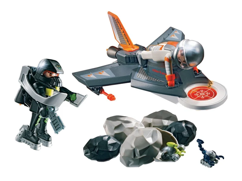 Playmobil 4877 Top Agents Secret Agent Detection Jet