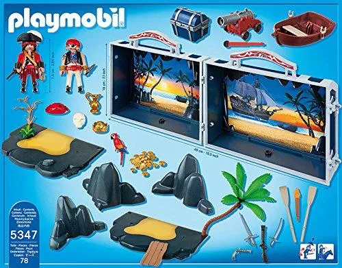 Playmobil 5347 Take Along Pirates Chest