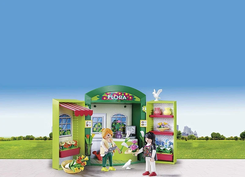 Playmobil 5639 City Life Flower Shop Play Box