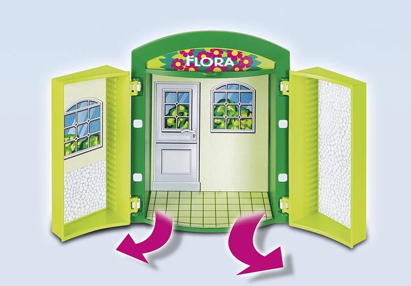 Playmobil 5639 City Life Flower Shop Play Box