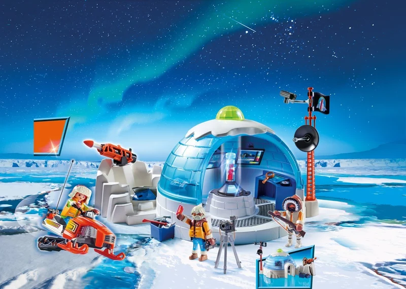 Playmobil 9055 Arctic Expedition Headquarters