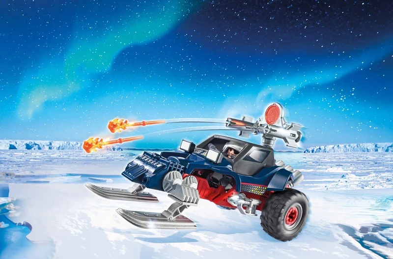 Playmobil 9058 Ice Pirate With Snowmobile