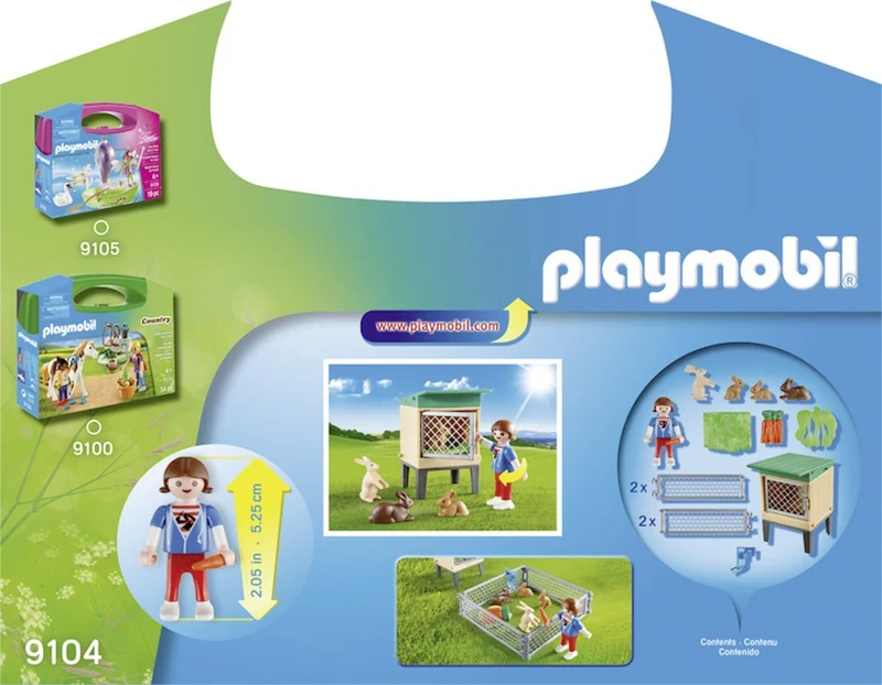 Playmobil 9104 Country Bunny Barn