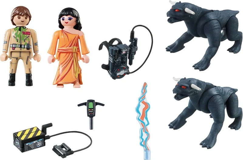 Playmobil 9223 Ghostbusters Venkman With Terror Dogs