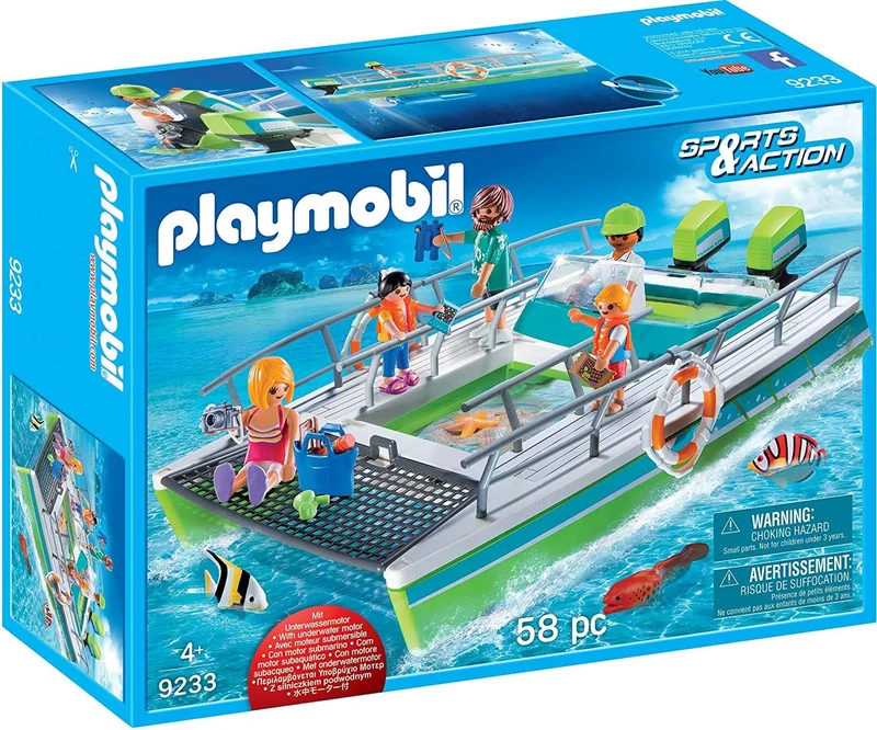 Playmobil 9233 Sport&Action Boat Glass Bottom