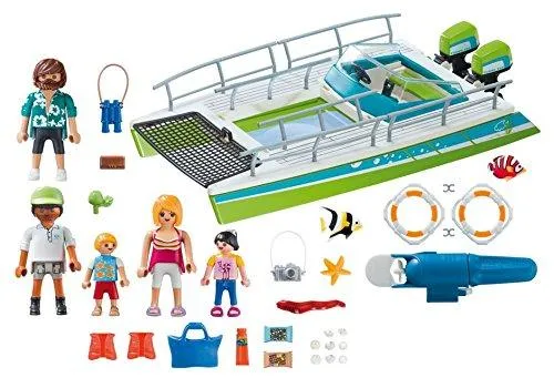 Playmobil 9233 Sport&Action Boat Glass Bottom