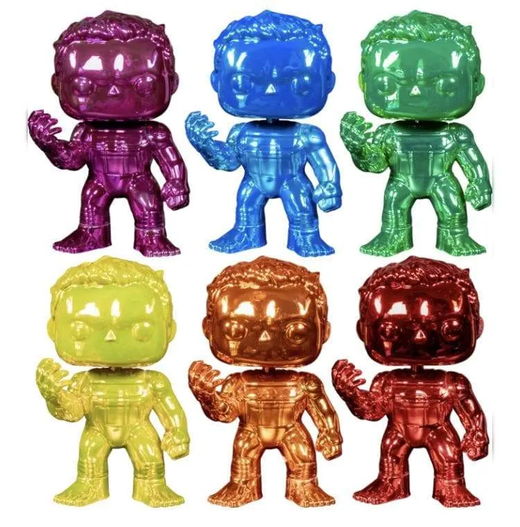 Hulk (Orange Chrome) #499 Funko Pop! - Marvel - Special Edition