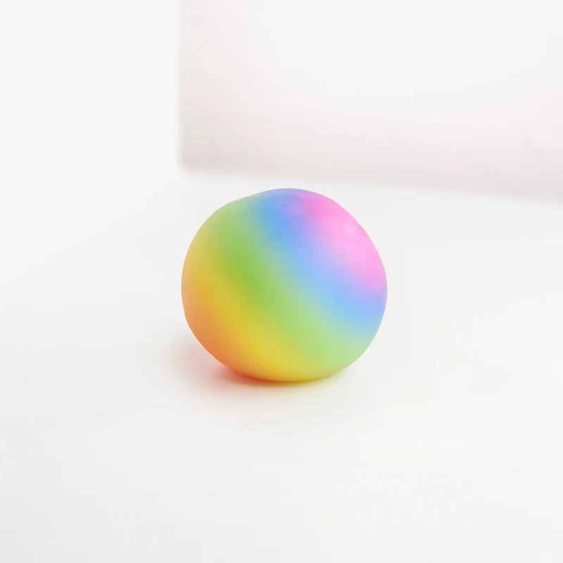 Rainbow Squish Ball