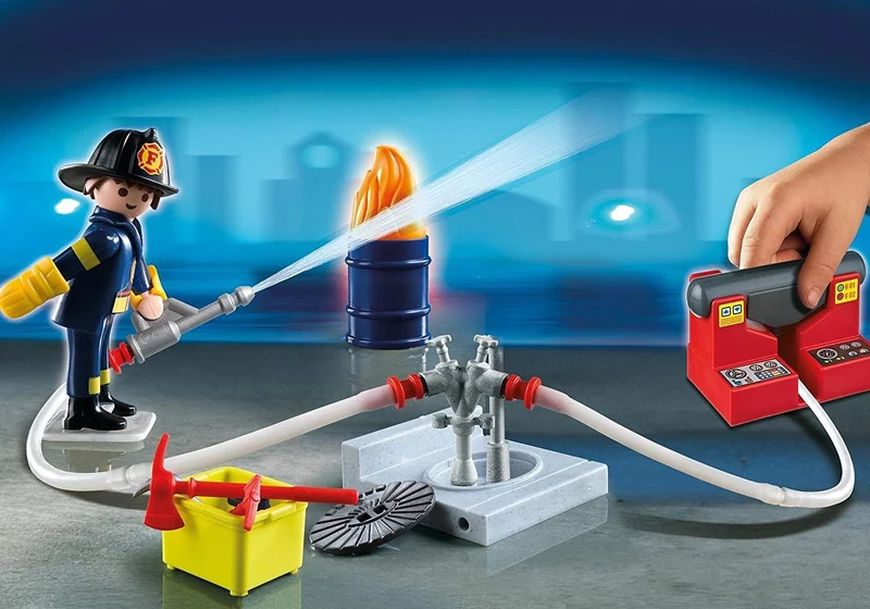 PLAYMOBIL 5651 City Action Fire Rescue Carry Case