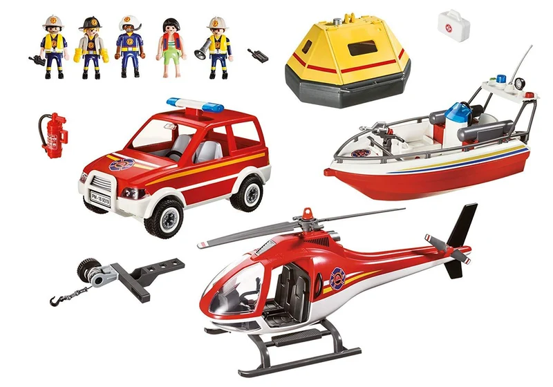playmobil 9319 City Action Fire Rescue Mission